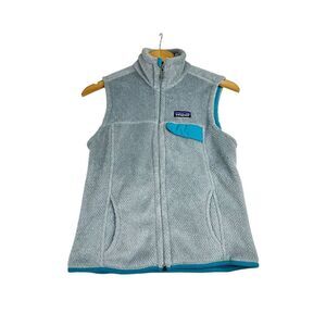 Patagonia Sleeveless Vest Jacket‎ size XXS Gray/Teal